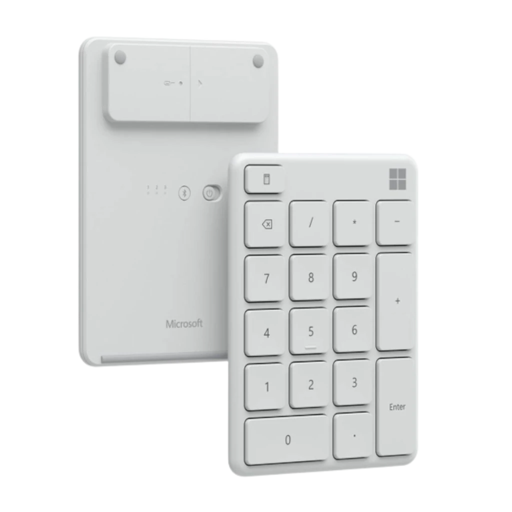 microsoft number pad glacier